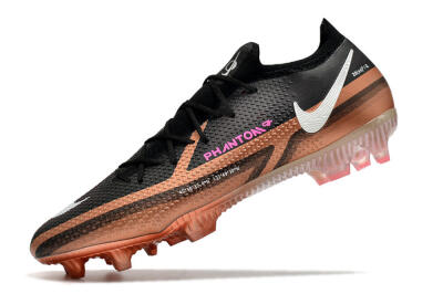 Nike Phantom GT Elite FG Firm Ground Soccer Cleats - Black/Gold/White