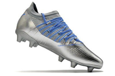 Puma Future Z 1.3 Instinct FG Firm Ground Soccer Cleats - Silver/Blue