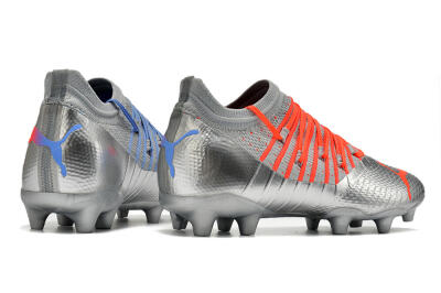 Puma Future Z 1.3 Instinct FG Firm Ground Soccer Cleats - Silver/Blue