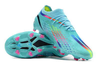 Adidas x Speedportal.1 2022 World Cup Boots FG Firm Ground Soccer Cleats - Blue/Green/Red