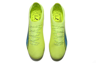 Puma Ultra Ultimate MG Multi Ground Soccer Cleats - Green/Blue/Black