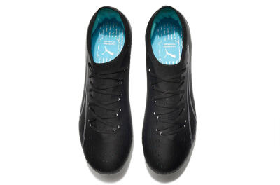 Puma Ultra Ultimate FG Firm Ground Soccer Cleats - Black/White/Blue