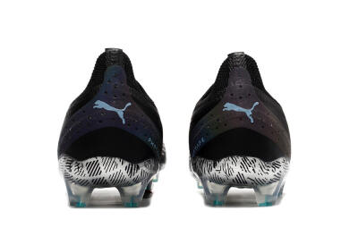 Puma Ultra Ultimate FG Firm Ground Soccer Cleats - Black/White/Blue