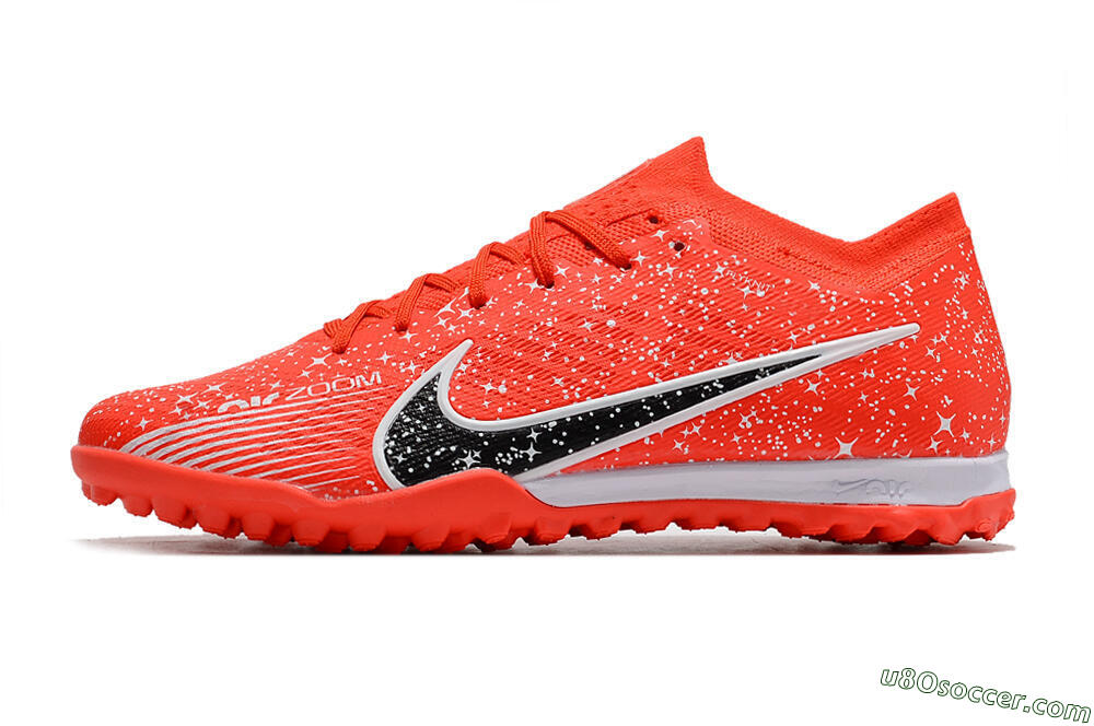 Nike Air Zoom Mercurial Vapor 15 Elidte TF Artificial Turf Soccer Shoes - Red/Black/White 2