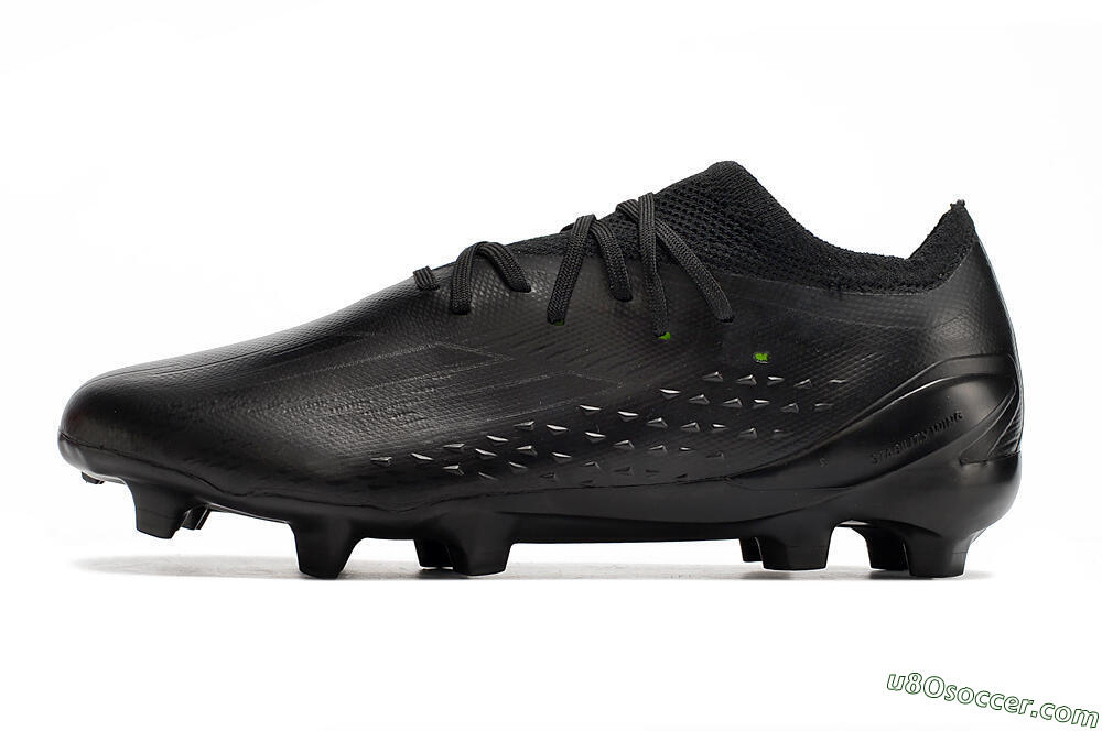 Adidas X Speedportal .1 2022 World Cup Boots FG Firm Ground Soccer Cleats - Black/Black 2
