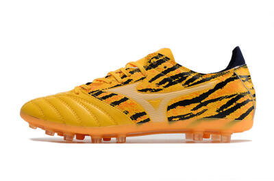 Mizuno Morelia Neo AG Artificial Grass Soccer Cleats - Yellow/Black