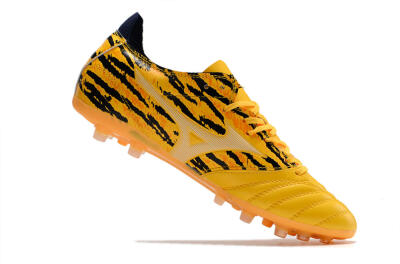 Mizuno Morelia Neo AG Artificial Grass Soccer Cleats - Yellow/Black