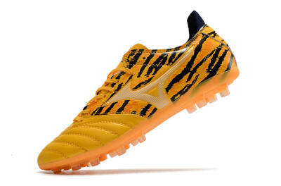 Mizuno Morelia Neo AG Artificial Grass Soccer Cleats - Yellow/Black