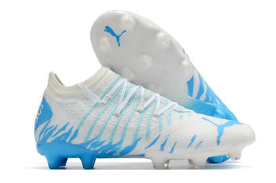 Puma Future Z 1.3 FG Firm Ground Soccer Cleats - White/Blue