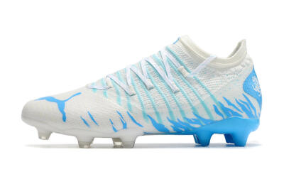 Puma Future Z 1.3 FG Firm Ground Soccer Cleats - White/Blue