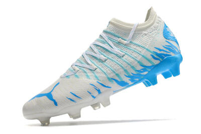 Puma Future Z 1.3 FG Firm Ground Soccer Cleats - White/Blue