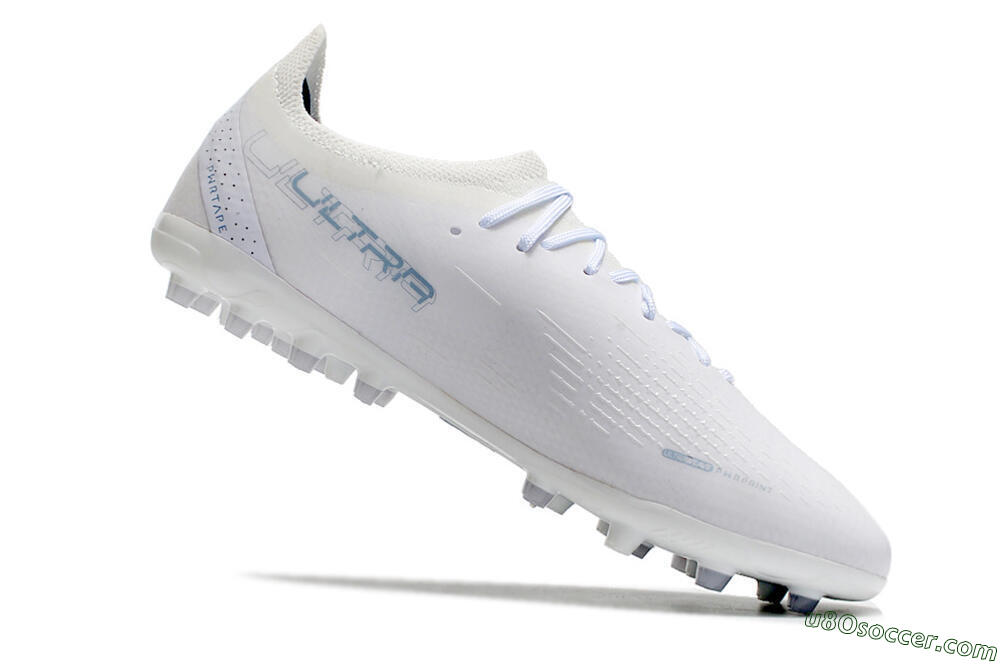 Puma Ultra Ultimate MG Multi Ground Soccer Cleats - White/White 4