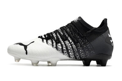 Puma Future Z 1.3 FG Firm Ground Soccer Cleats - White/Black