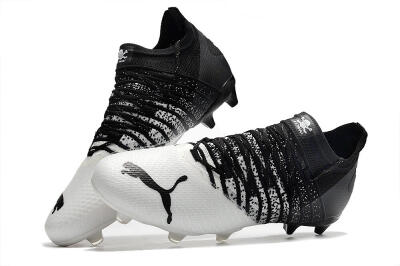 Puma Future Z 1.3 FG Firm Ground Soccer Cleats - White/Black