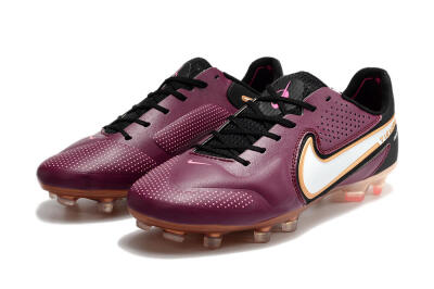 Nike Tiempo Legend 9 Elite FG Firm Ground Soccer Cleats - Red/Black/White