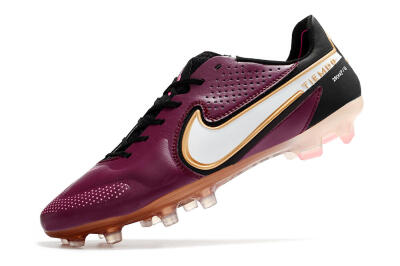 Nike Tiempo Legend 9 Elite FG Firm Ground Soccer Cleats - Red/Black/White