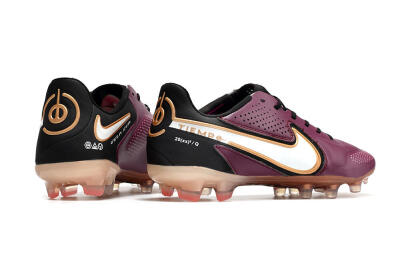 Nike Tiempo Legend 9 Elite FG Firm Ground Soccer Cleats - Red/Black/White