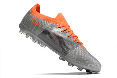 Puma Ultra 1.4 MG Multi Ground Soccer Cleats - Silver/Orange