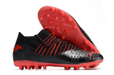 Puma Future Z 1.3 MG Multi Ground Soccer Cleats - Black/Red