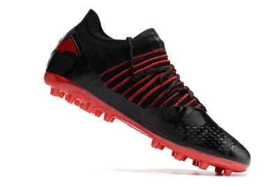 Puma Future Z 1.3 MG Multi Ground Soccer Cleats - Black/Red