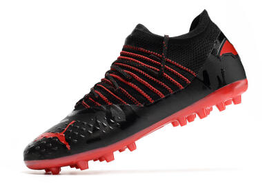 Puma Future Z 1.3 MG Multi Ground Soccer Cleats - Black/Red