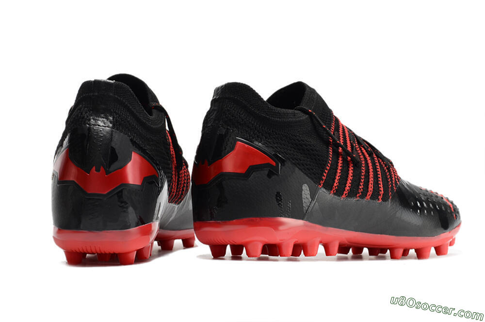 Puma Future Z 1.3 MG Multi Ground Soccer Cleats - Black/Red 6