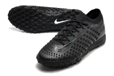 Nike Phantom Ultra Venom TF Artificial Turf Soccer Shoes - Black/White