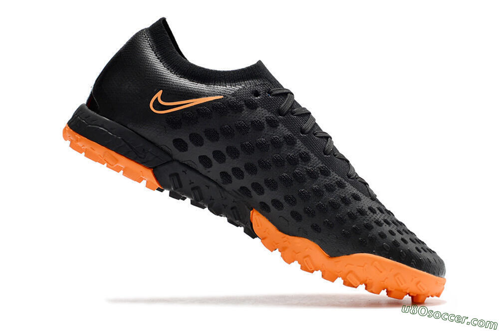 Nike Phantom Ultra Venom TF Artificial Turf Soccer Shoes - Black/Orange 4