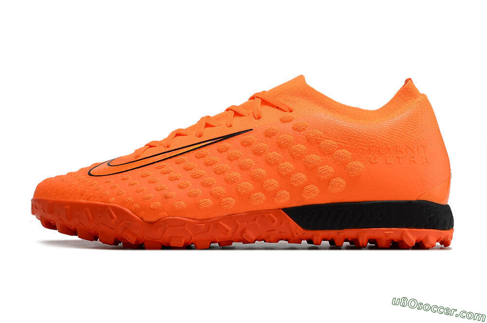 Nike Phantom Ultra Venom TF Artificial Turf Soccer Shoes - Orange/Black 2