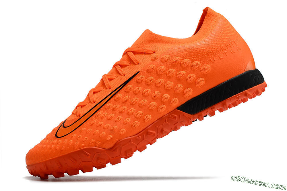 Nike Phantom Ultra Venom TF Artificial Turf Soccer Shoes - Orange/Black 5
