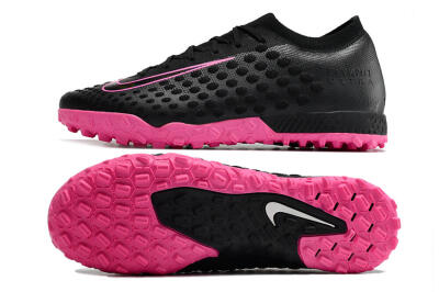 Nike Phantom Ultra Venom TF Artificial Turf Soccer Shoes - Black/Pink