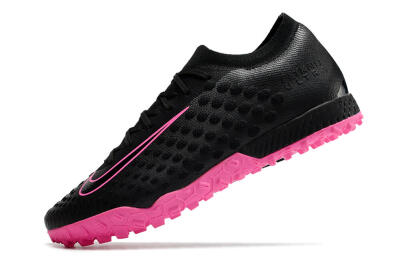 Nike Phantom Ultra Venom TF Artificial Turf Soccer Shoes - Black/Pink
