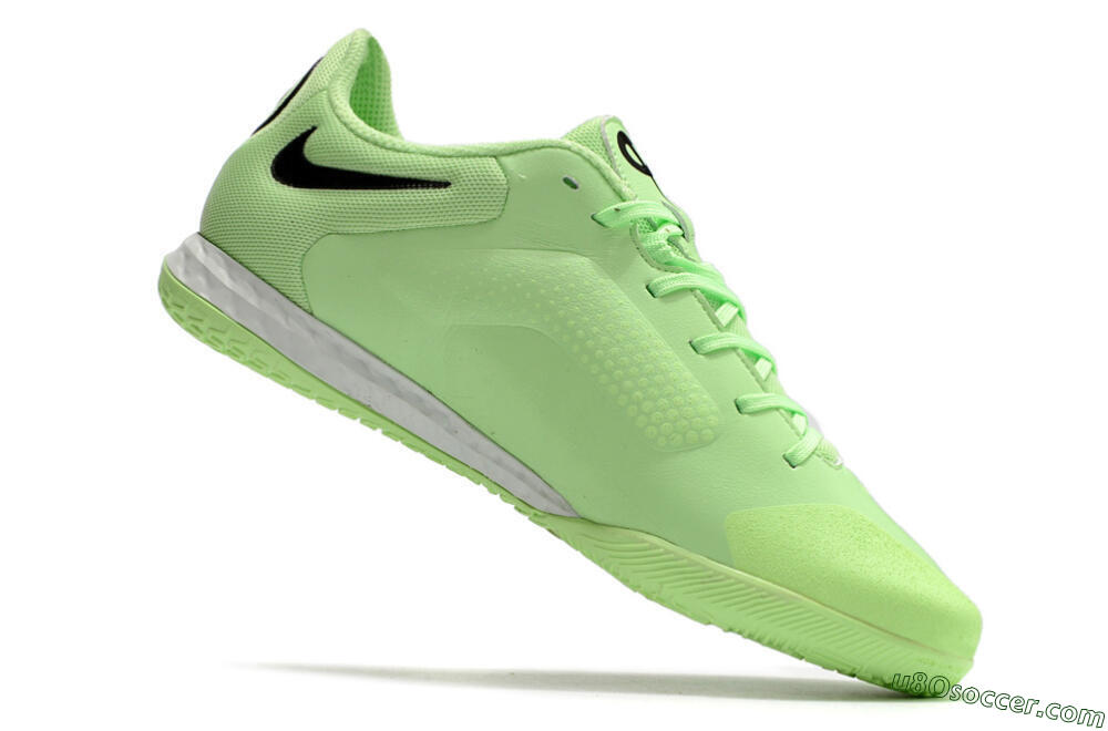 Nike React Tiempo Legend 9 Pro IC Futsal/Indoor Soccer Shoes - Green/Black 4