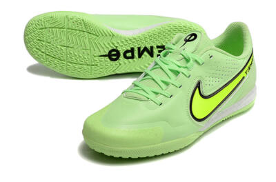 Nike React Tiempo Legend 9 Pro IC Futsal/Indoor Soccer Shoes - Green/Black