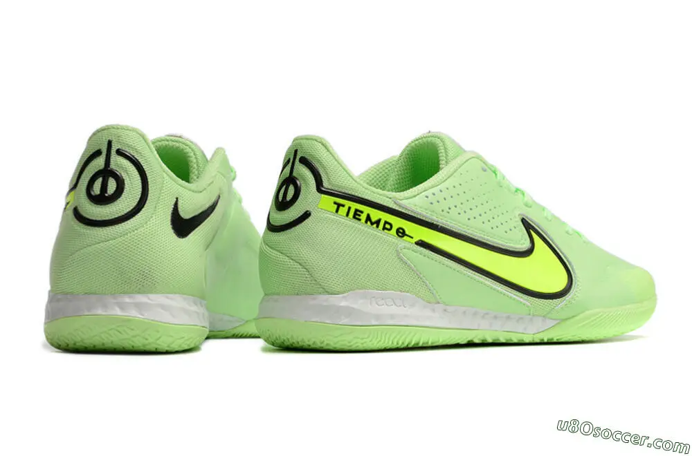 Green & Black Nike React Tiempo Legend 9 Pro IC Indoor