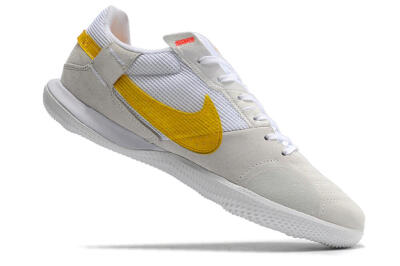 Nike Streetgato IC Futsal/Indoor Soccer Shoes - Grey/White/Yellow
