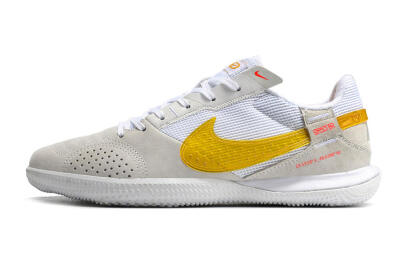 Nike Streetgato IC Futsal/Indoor Soccer Shoes - Grey/White/Yellow