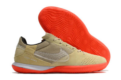 Nike Streetgato IC Futsal/Indoor Soccer Shoes - Brown/Red/White