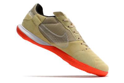 Nike Streetgato IC Futsal/Indoor Soccer Shoes - Brown/Red/White
