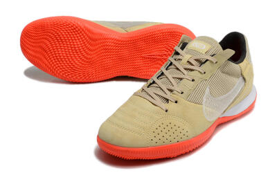 Nike Streetgato IC Futsal/Indoor Soccer Shoes - Brown/Red/White
