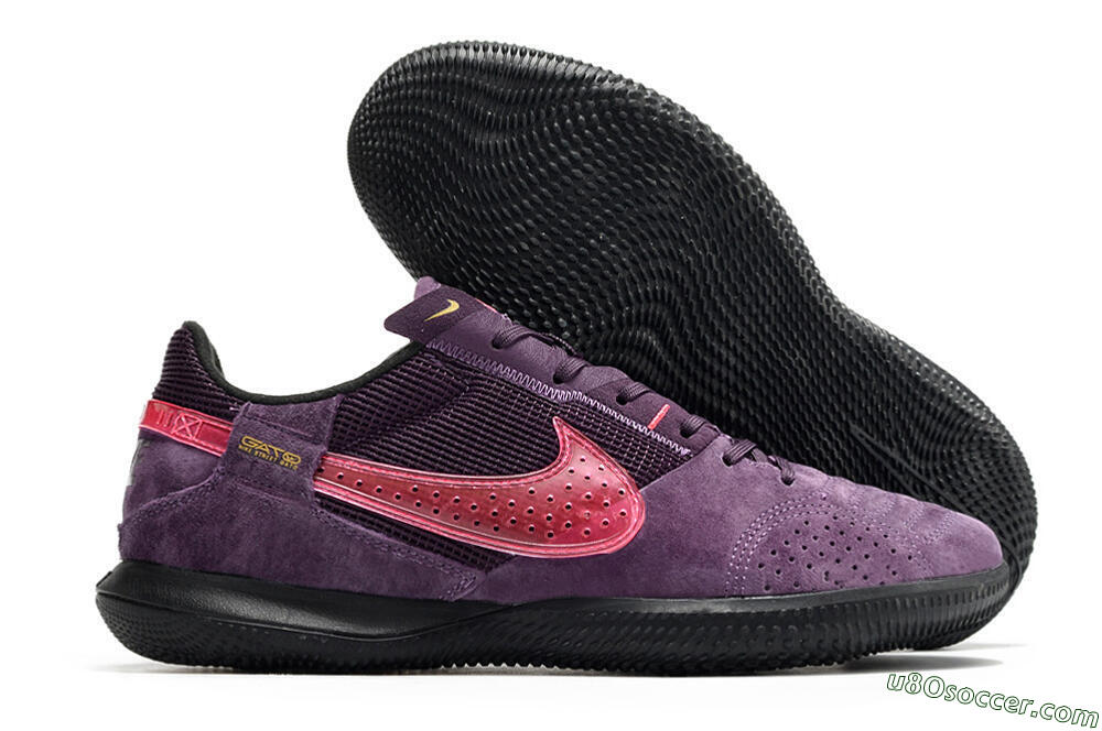 Nike Streetgato IC Futsal/Indoor Soccer Shoes - Purple/Pink 1