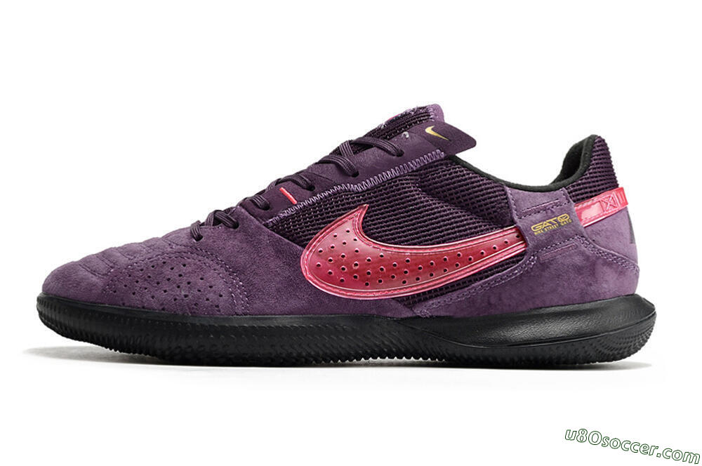 Nike Streetgato IC Futsal/Indoor Soccer Shoes - Purple/Pink 2