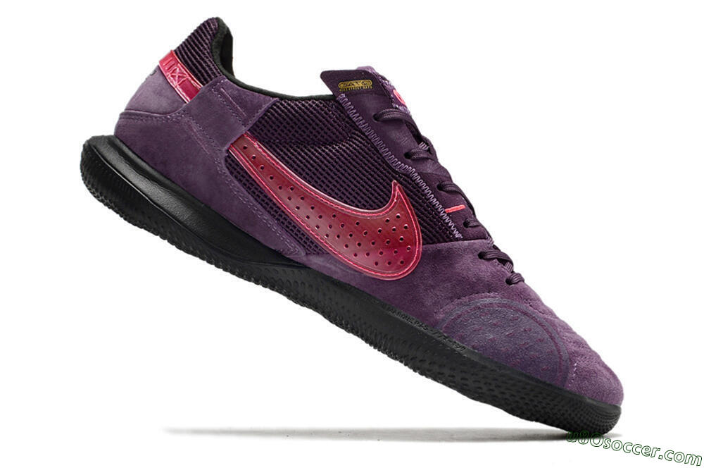 Nike Streetgato IC Futsal/Indoor Soccer Shoes - Purple/Pink 4