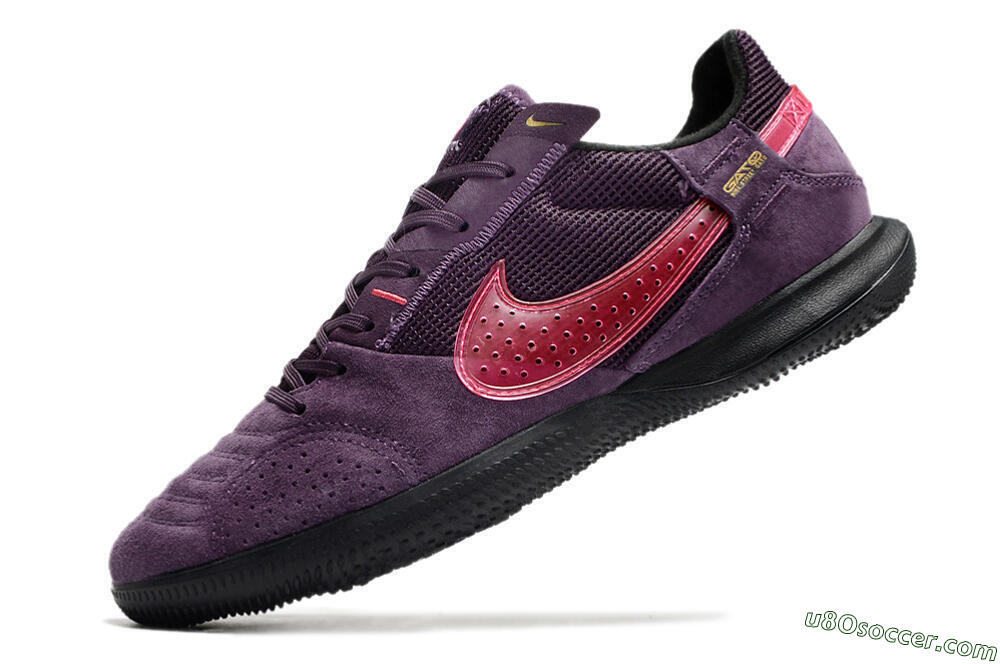 Nike Streetgato IC Futsal/Indoor Soccer Shoes - Purple/Pink 5
