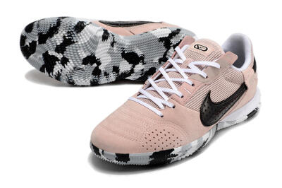 Nike Streetgato IC Futsal/Indoor Soccer Shoes - Pink/Black/White