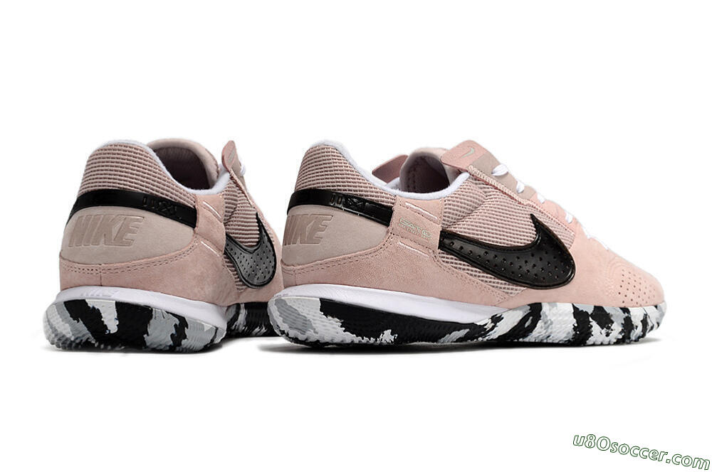 Nike Streetgato IC Futsal/Indoor Soccer Shoes - Pink/Black/White 6