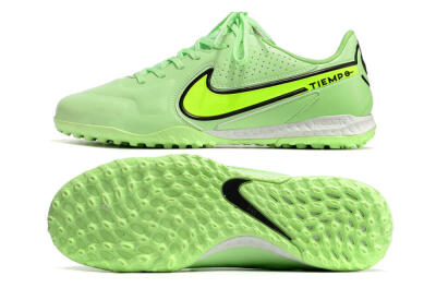 Nike React Tiempo Legend 9 Pro TF Artificial Turf Soccer Shoes - Green/Black