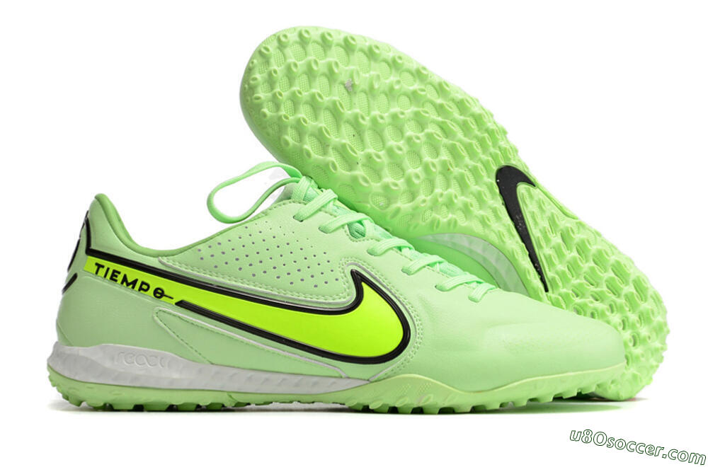 Nike React Tiempo Legend 9 Pro TF Artificial Turf Soccer Shoes - Green/Black 1