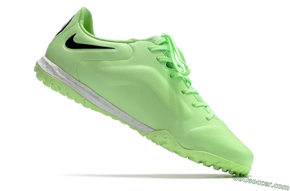 Nike React Tiempo Legend 9 Pro TF Artificial Turf Soccer Shoes - Green/Black 4