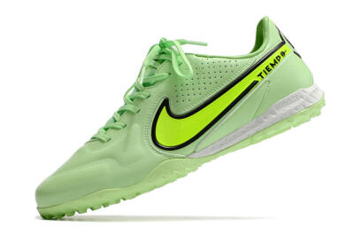 Nike React Tiempo Legend 9 Pro TF Artificial Turf Soccer Shoes - Green/Black